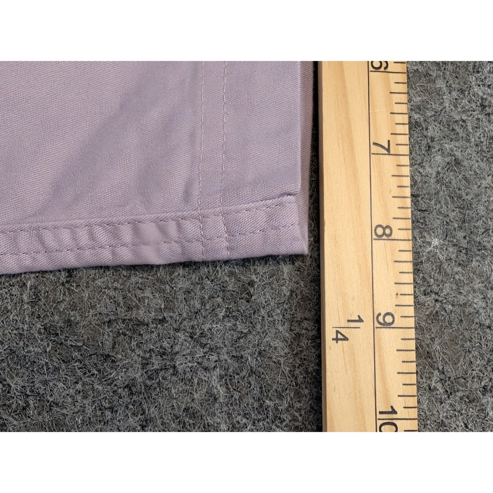 GAP Girlfriend Khakis Lavender Chinos Women's 6 Wide Leg Crop Pants EUC - Picture 11 of 11